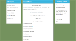 Desktop Screenshot of lynnvilleiowa.com